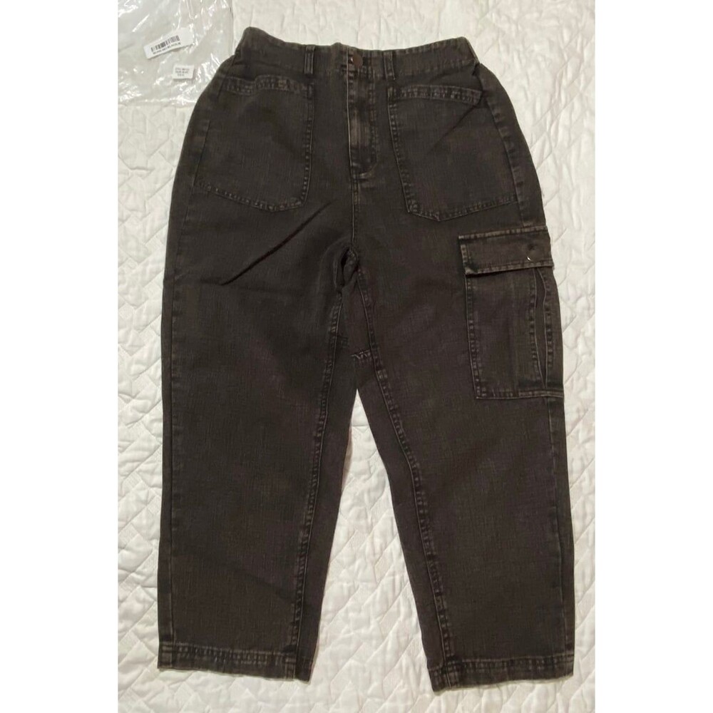 OLI & HALI pants OLI HALI JEANS black mineral washed NEW womens size medium OH!